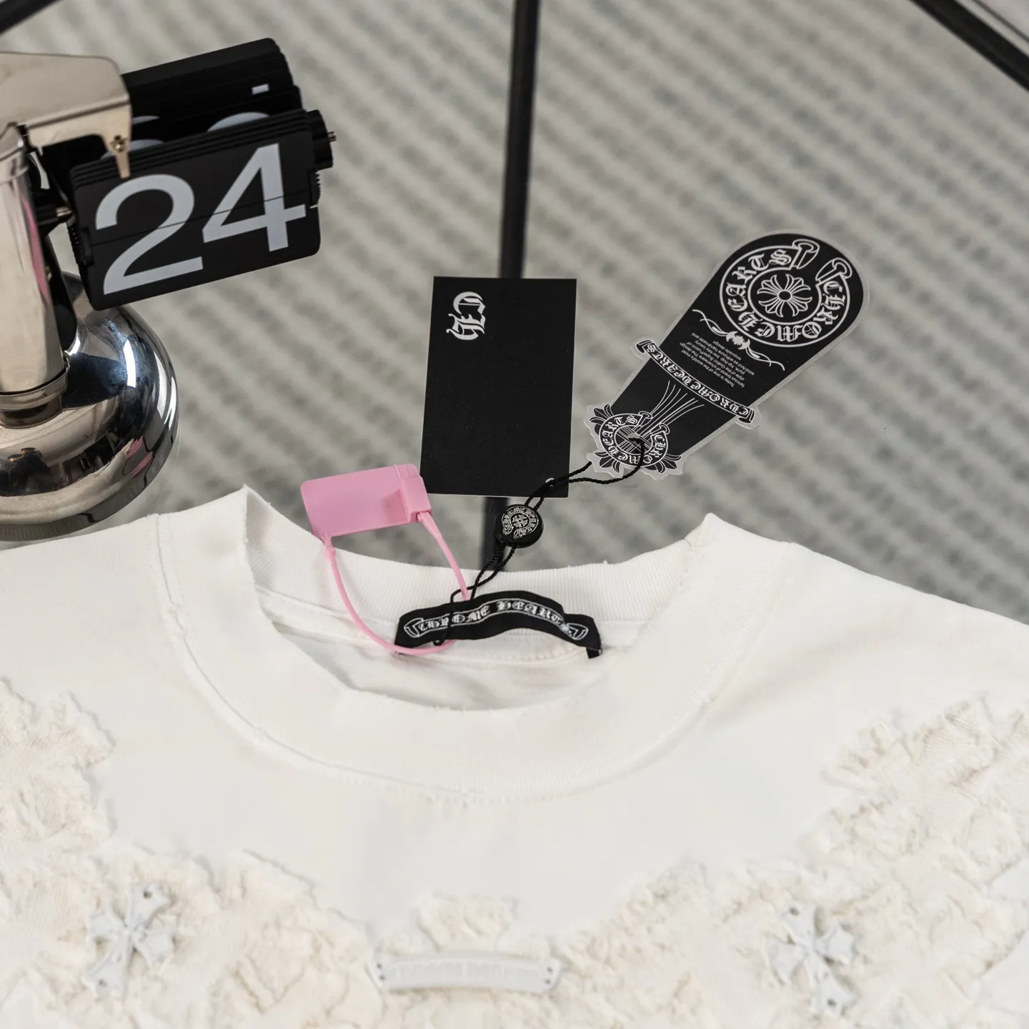 115 Chrome Hearts 26ss T ， oversize ， ！ + ， ， + ， 。 Classic ， 、 ， 、 、 、 、 。 ， ， 、 ， ！ ：Black White Size：S—XL
